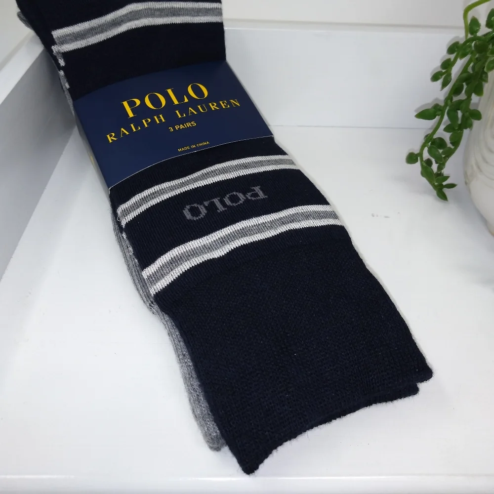 Polo Ralph Lauren 3 Pairs Casual Socks